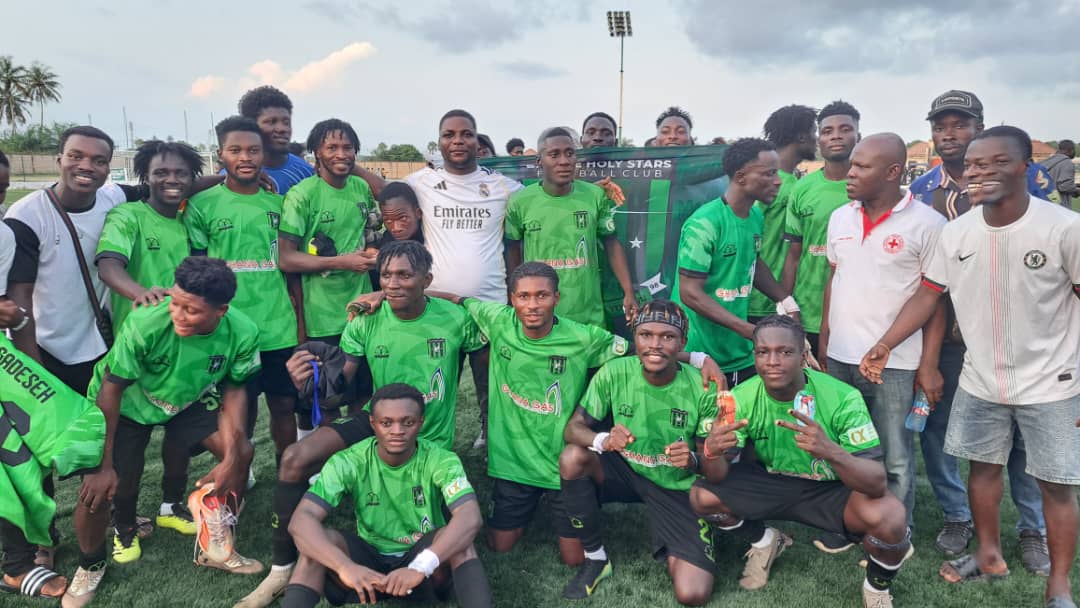 Evalue-Ajomoro Gwira MCE Rewards Basake Holy Stars with Cash Gift After Famous Win Over Kotoko