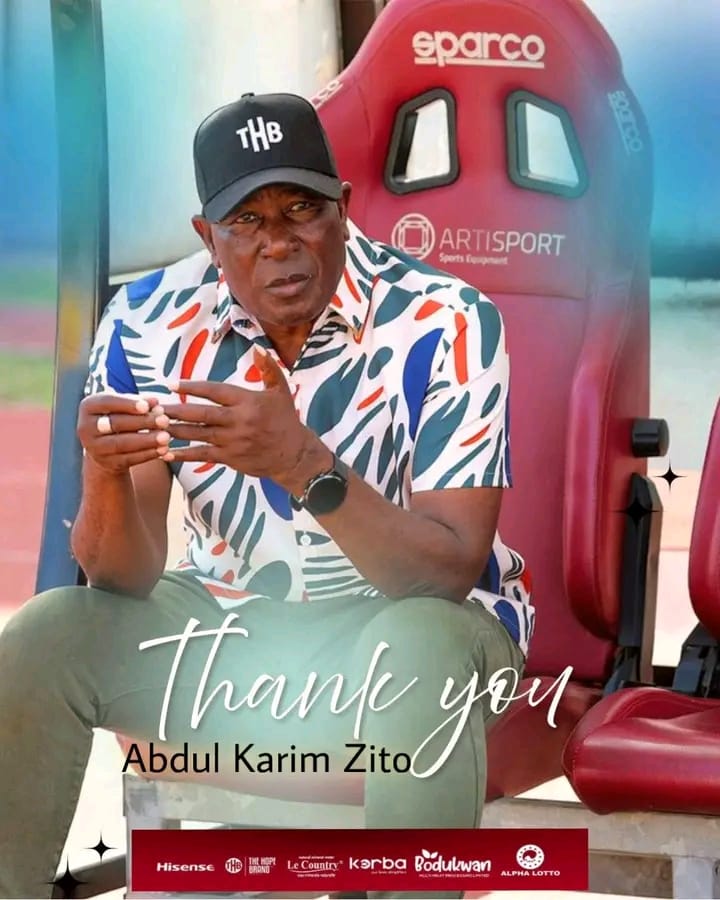 Abdul Karim Zito bows out as Asante Kotoko head coach