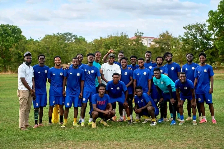 Former Nations FC midfielder Sadiq Alhassan visits club ahead of crucial Karela United clash