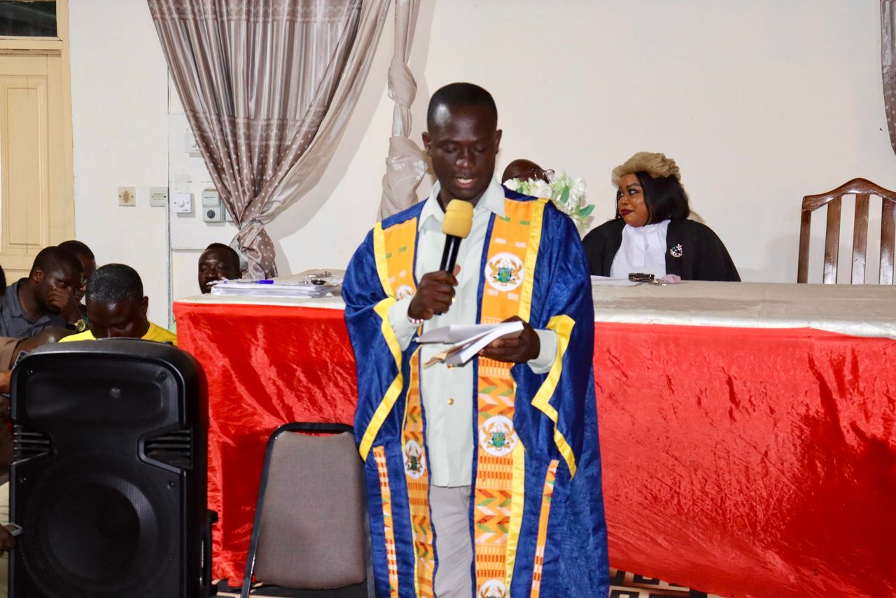 Hon. Charles Kwasi re-elected Ellembelle Presiding Member with 99% endorsement