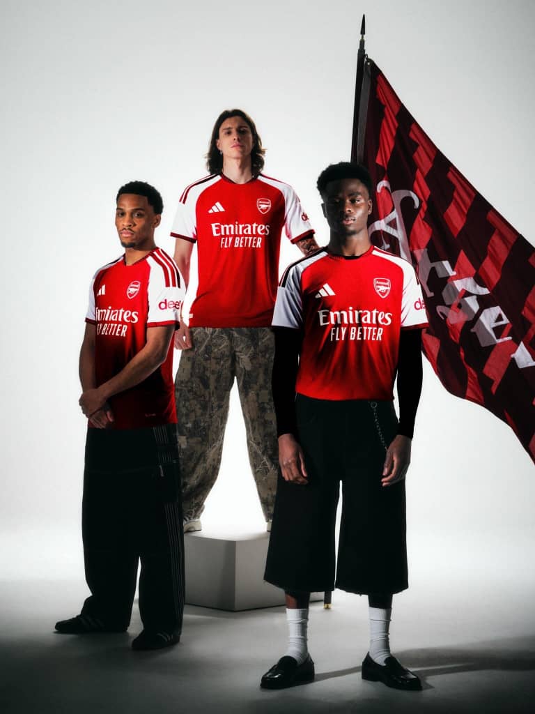 Arsenal officially unveil home kit for 2026/27 season