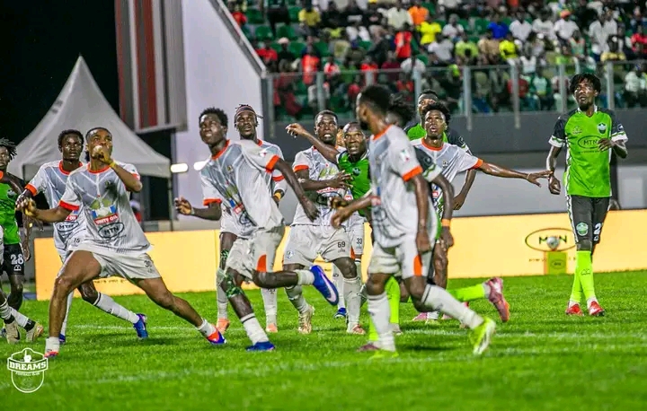Relegated Nations FC Make History, Edge Dreams FC on Penalties To Win 2025/26 MTN FA Cup